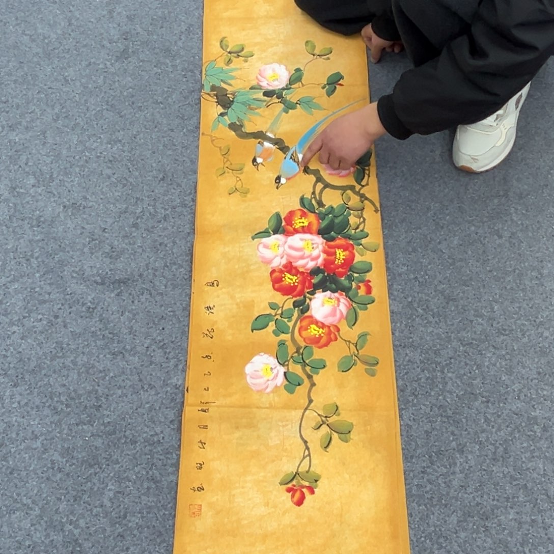 国画宣纸纯手绘字画