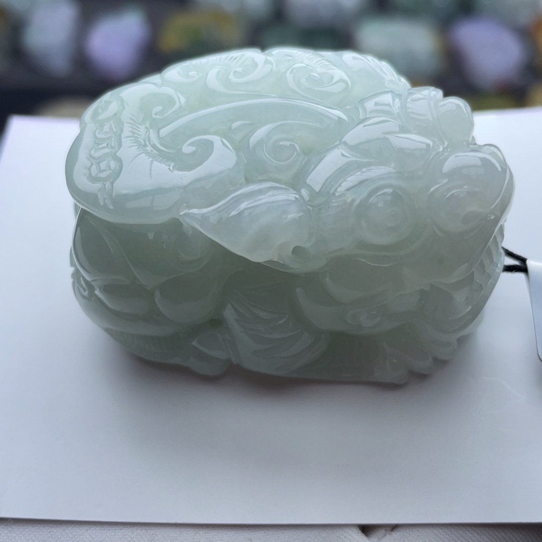 翡翠颈饰未镶嵌貔貅