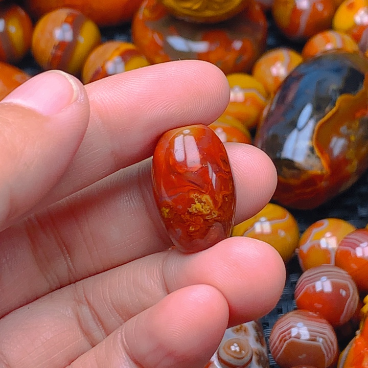 老***友玛瑙/玉髓未镶嵌手串