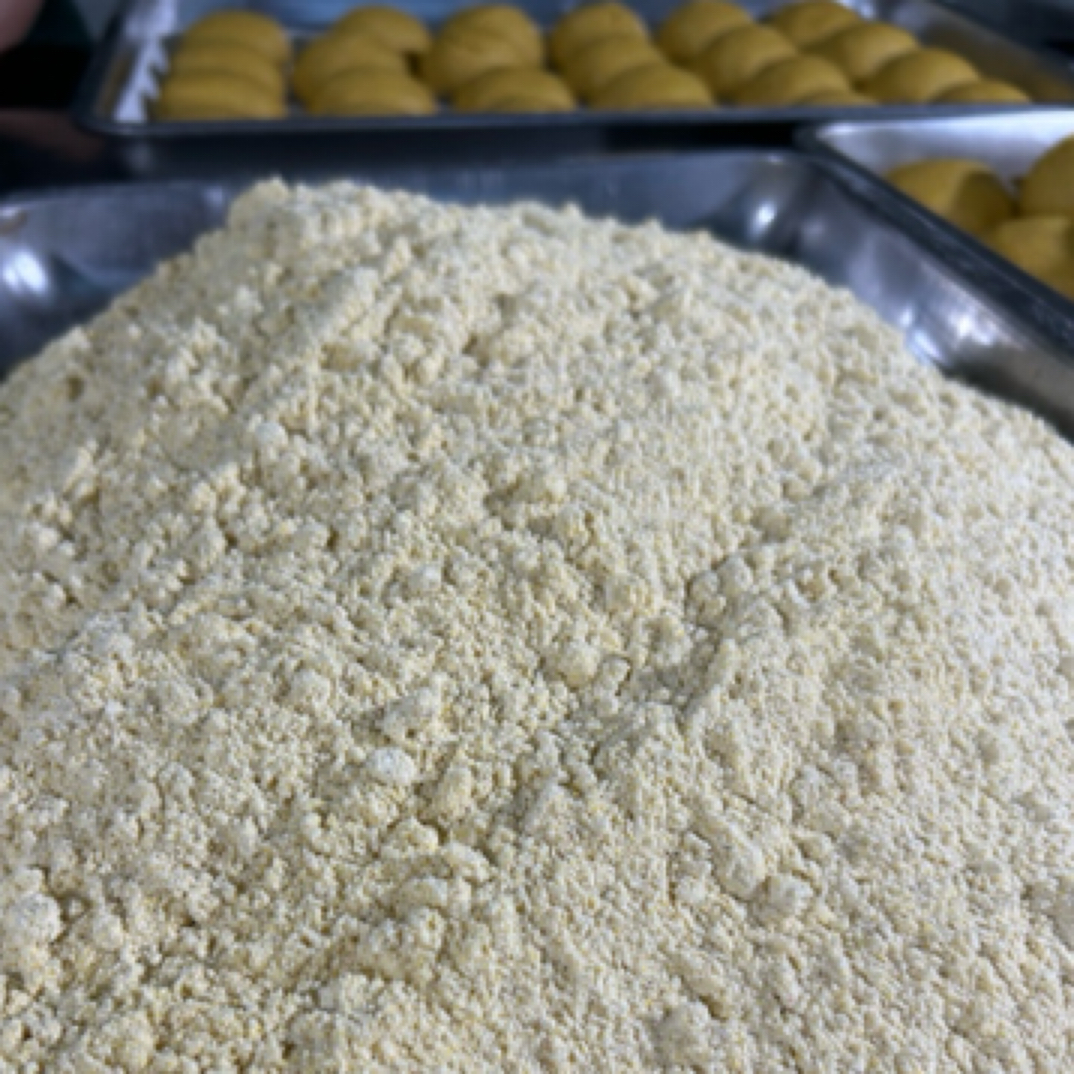 石磨粗玉米粉 大别山岳西特产，来自大山的馈赠