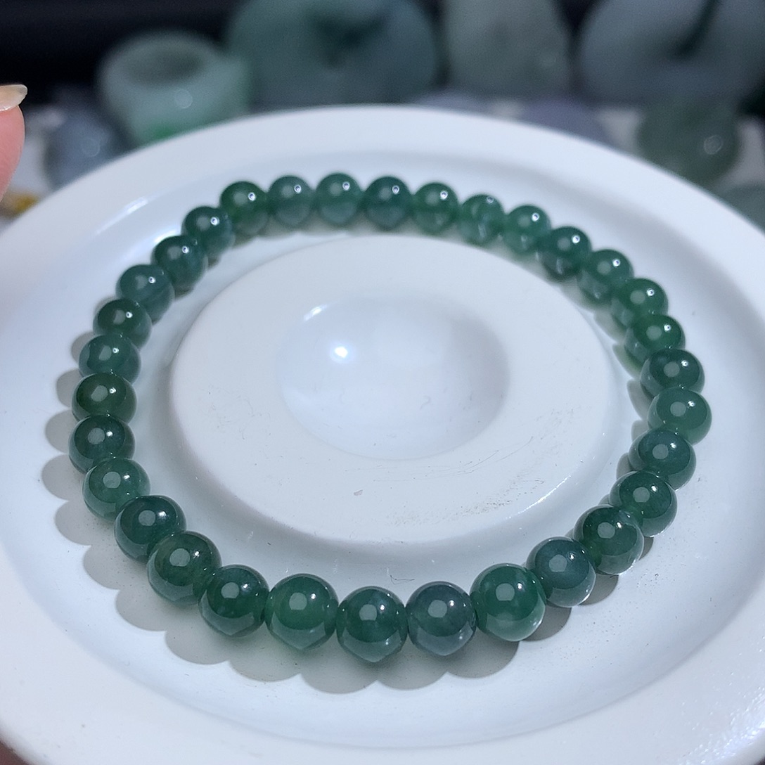 翡翠未镶嵌颈饰799