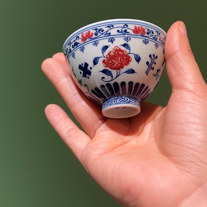 金*堂钟正窑柴气原矿釉里红