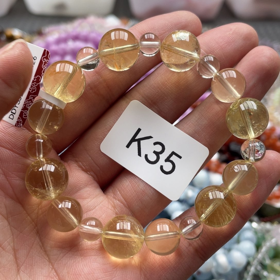 未镶嵌手链水晶多样性