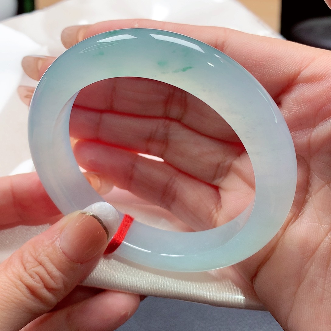 未镶嵌手镯翡翠103号，天然A货翡翠手镯