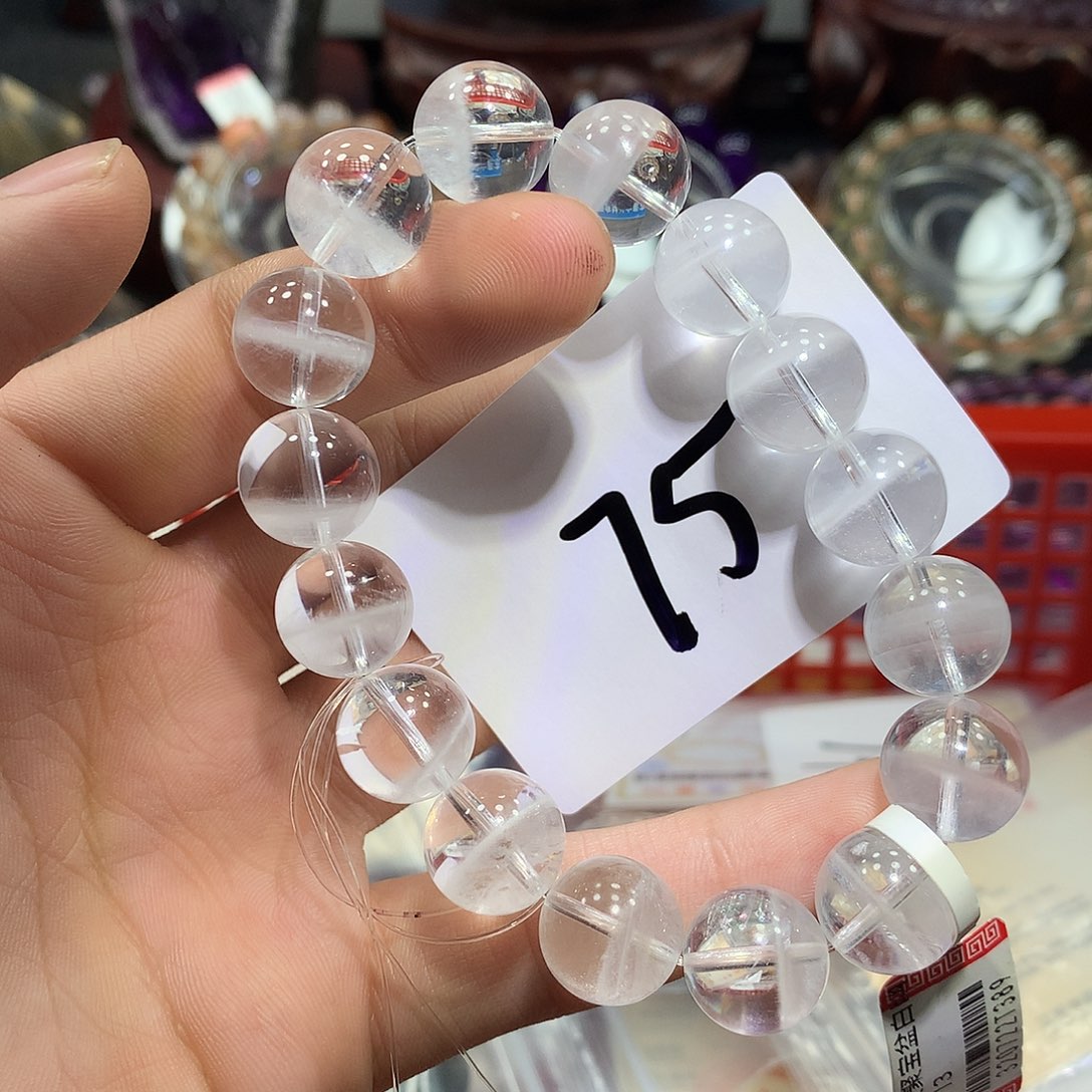 水晶手链未镶嵌天然