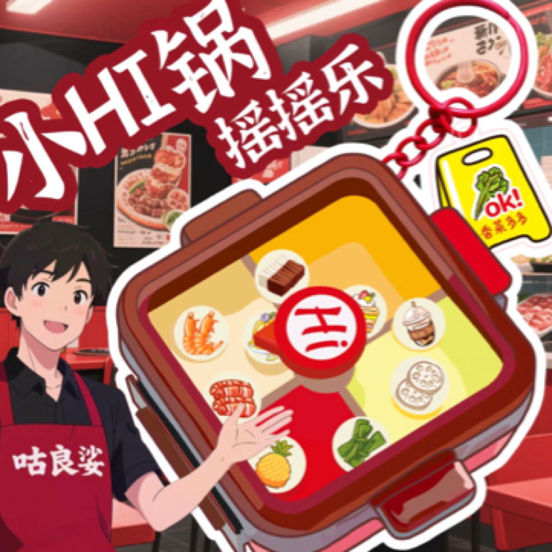 海底捞玩具小HI锅网红爆款摇摇乐玩具热门潮玩便宜