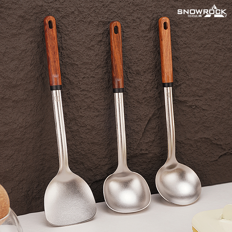 新款纯钛实木（锅铲&汤勺）