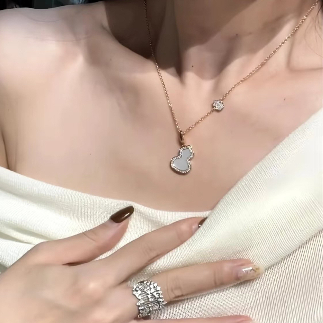 合金吊坠 麒麟福禄合金项链//中号