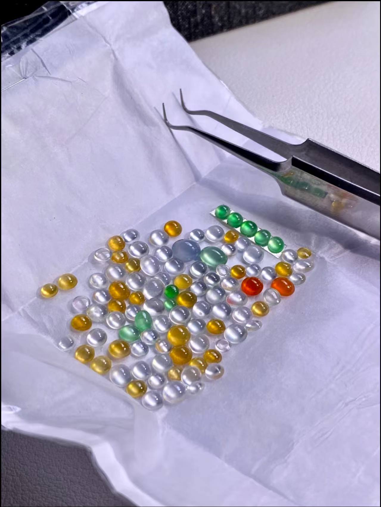 天然缅料蛋面A货（直播链接）多样性发（101-200）