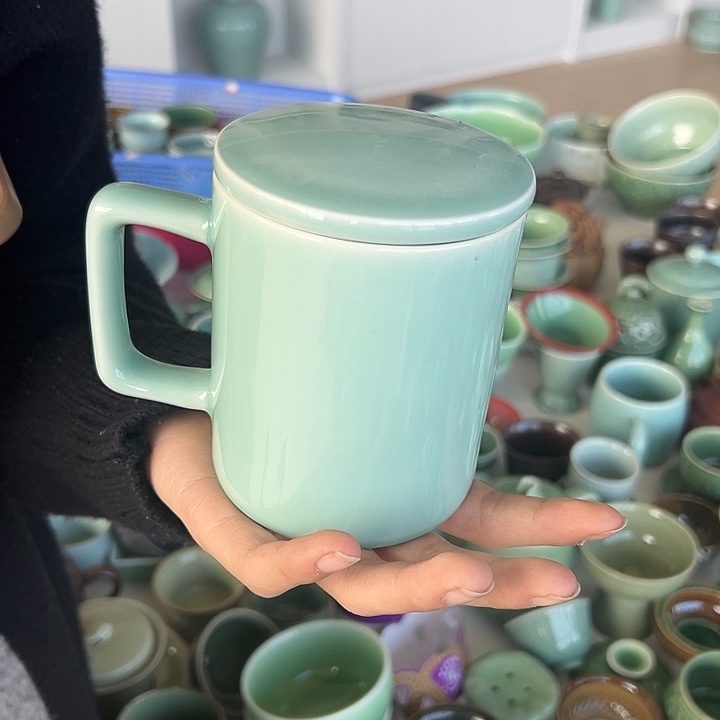 小米茶器龙泉青瓷