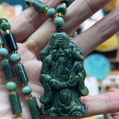 岫玉挂件未镶嵌挂件