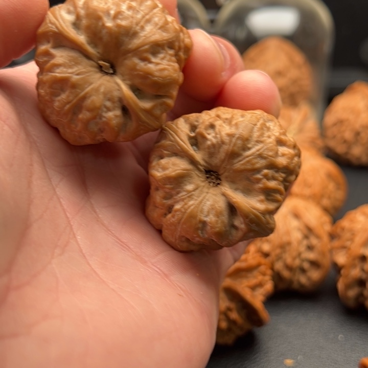 把件文玩核桃通*37古蟾