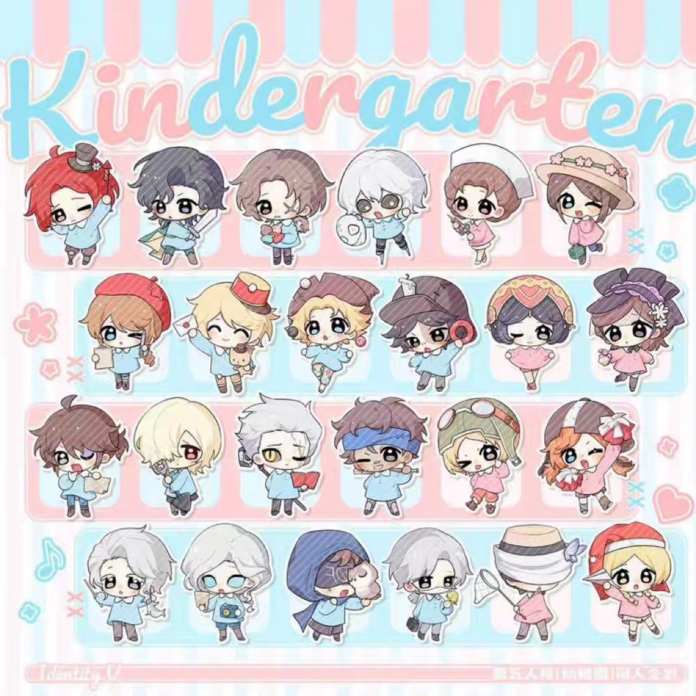 授权产品 同人周边幼稚园二弹系列盲盒吧唧 透卡直播间代拆