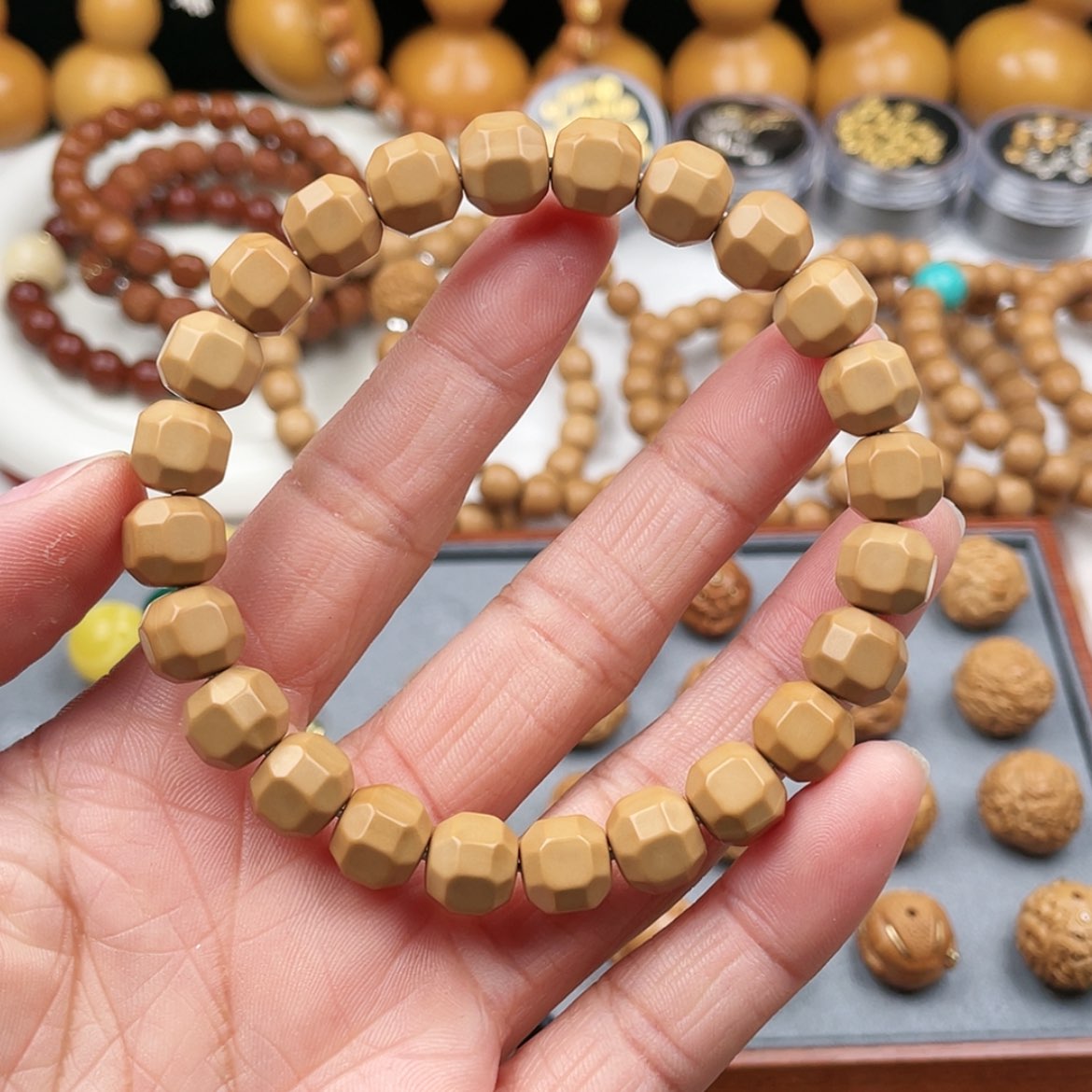 【闪购商品】猴头核桃手串沉***子猴头核桃精品星途六方