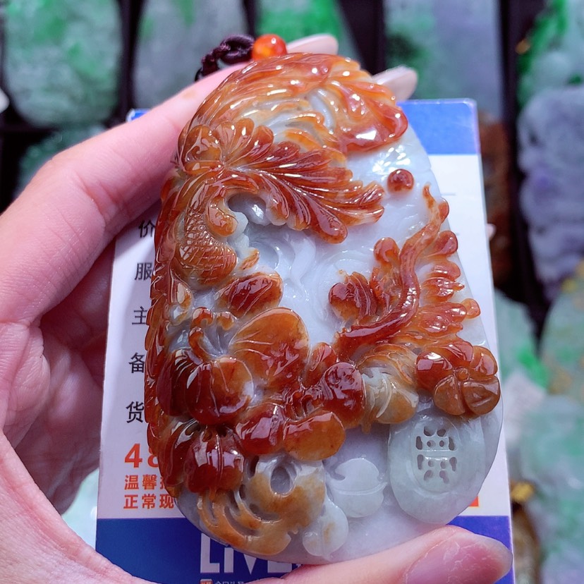 【闪购商品】翡翠颈饰未镶嵌挂件