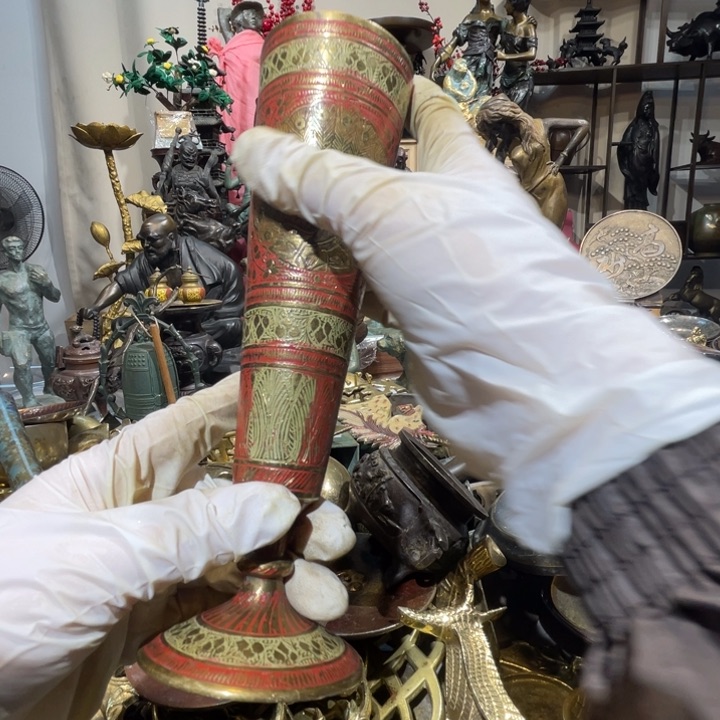 大阪回流铜器摆件16