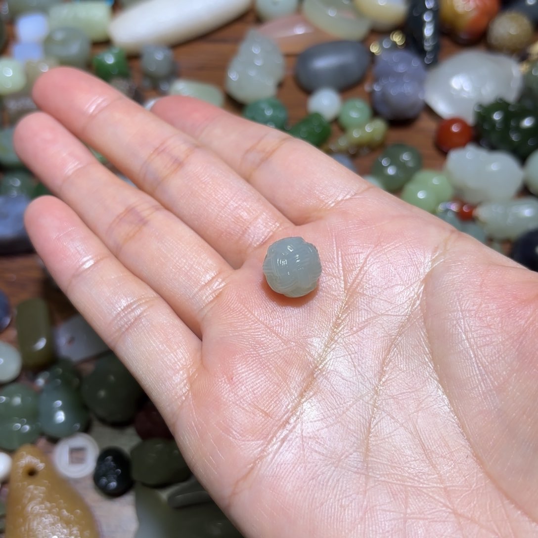 和田玉珠宝半成品未镶嵌✨***?