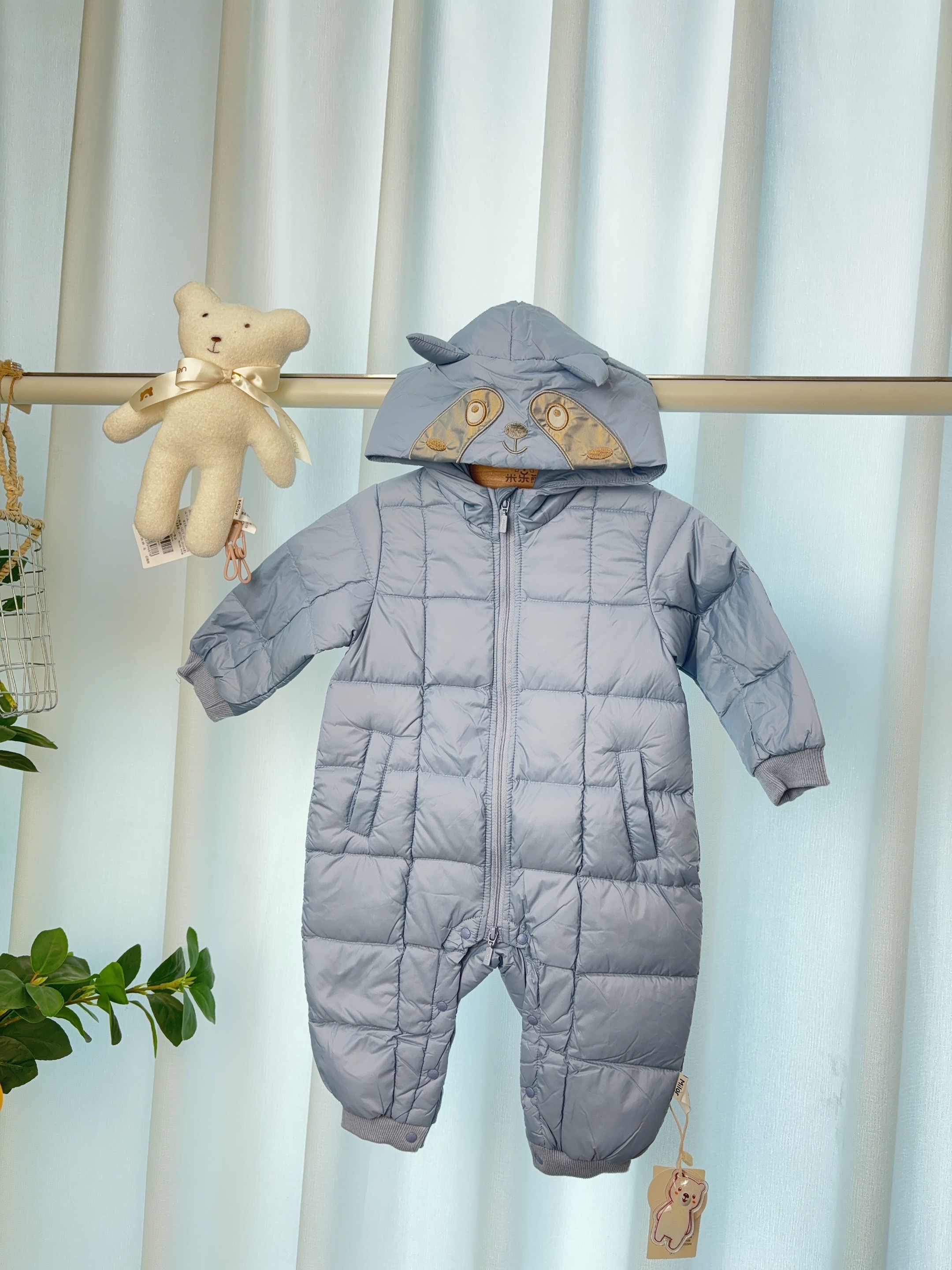 【2548】米乐熊  羽绒哈衣