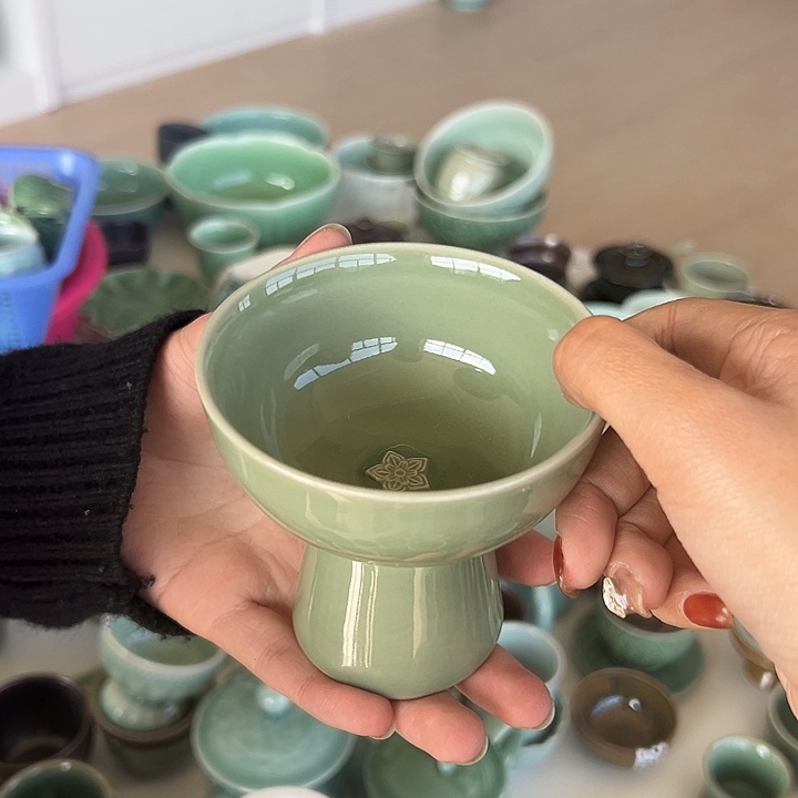小米茶器龙泉青瓷