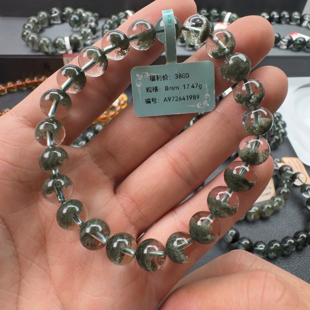 水晶手链未镶嵌天然