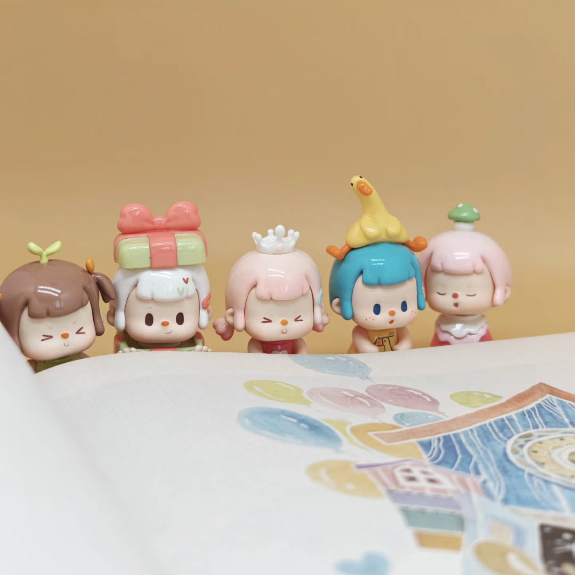 【拆盒】不二小童话系列手办盲盒潮玩