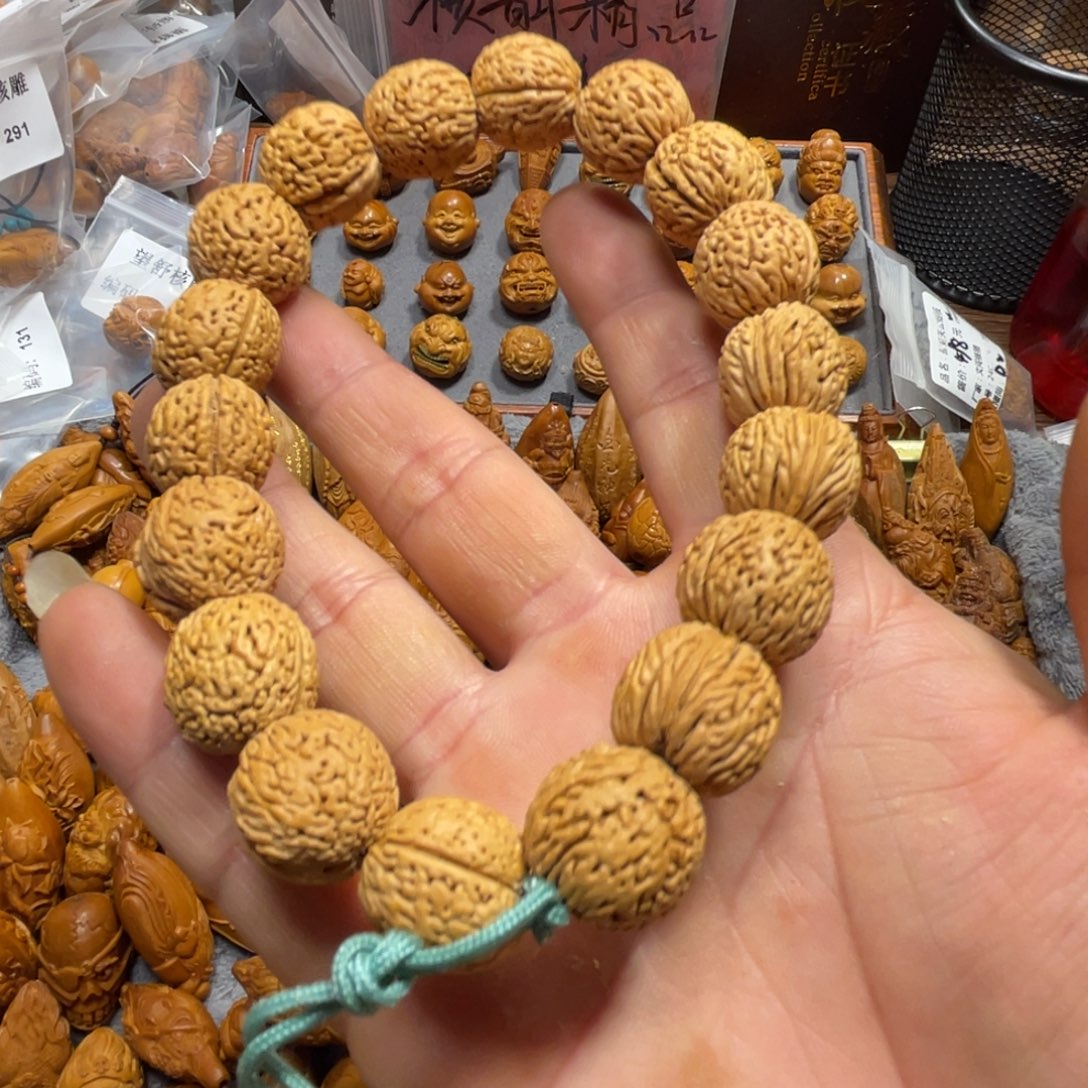 橄榄核吊坠桃核手串252