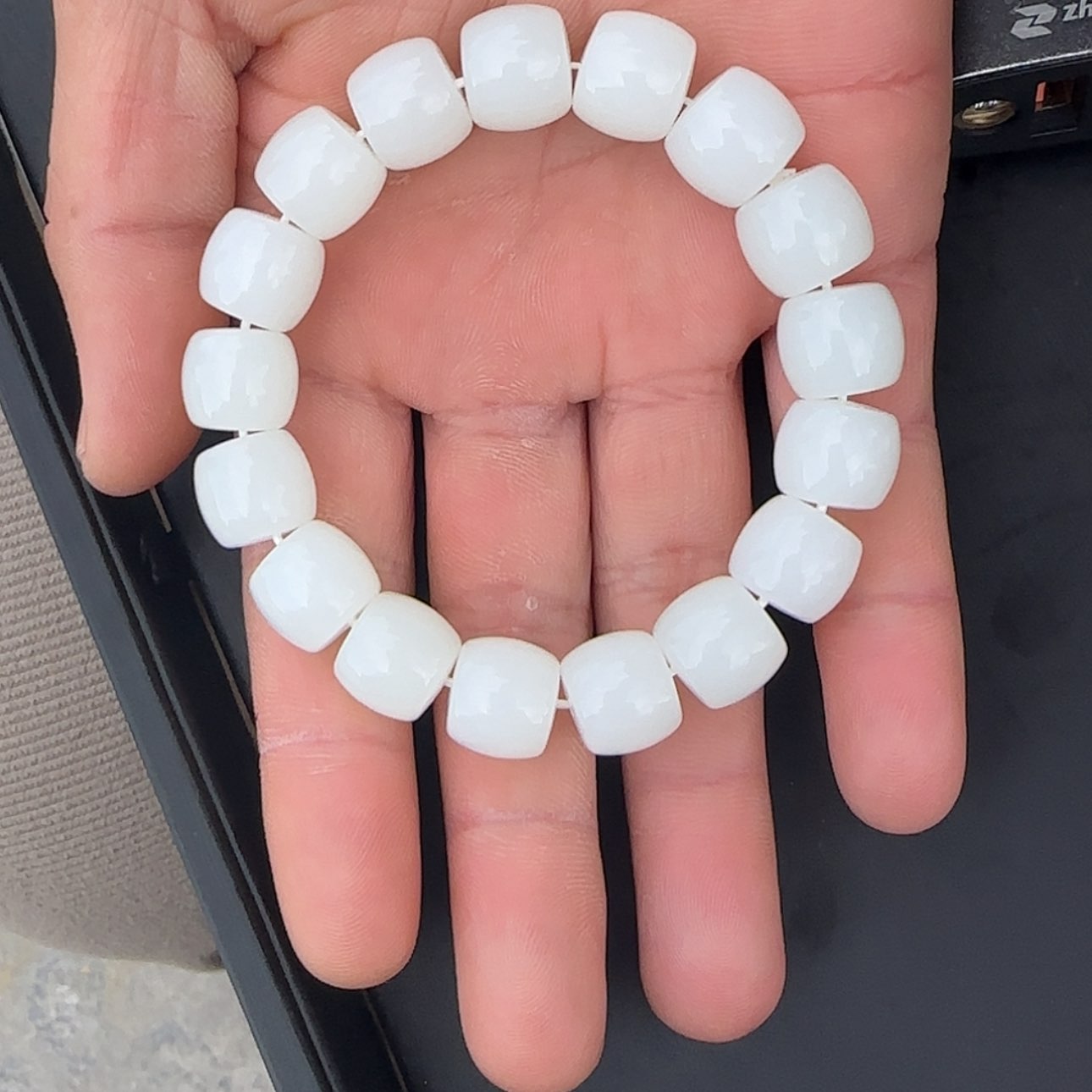 【闪购商品】和田玉手串未镶嵌白玉手串