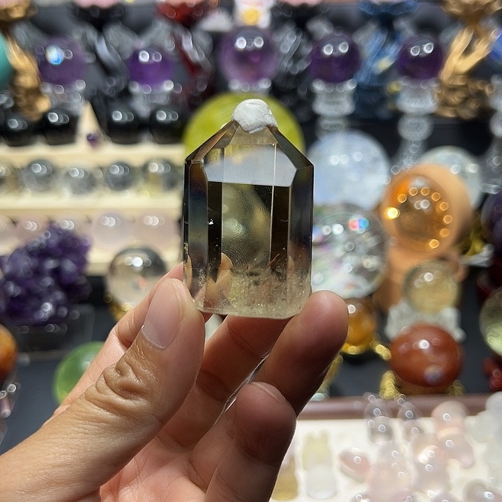 水晶珠宝半成品银S925镶嵌