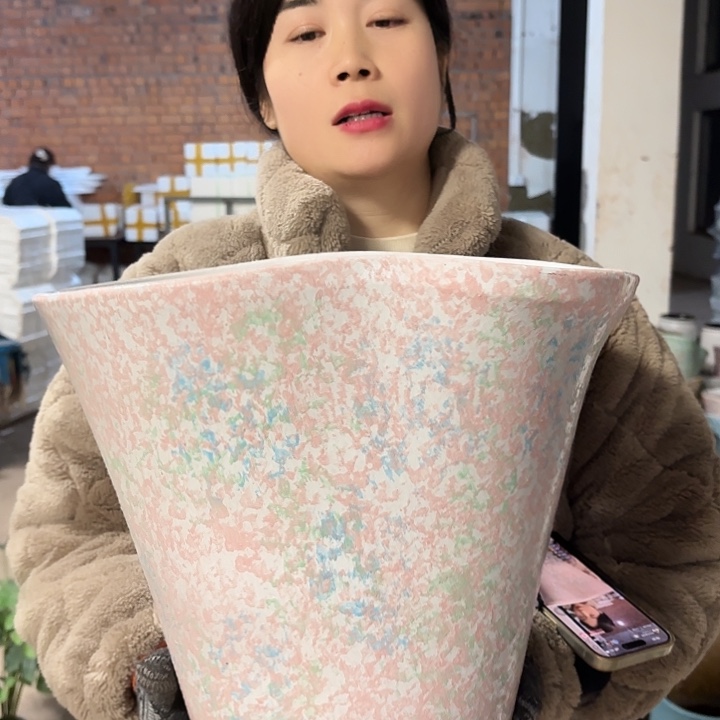 瑕疵高30口30花盆