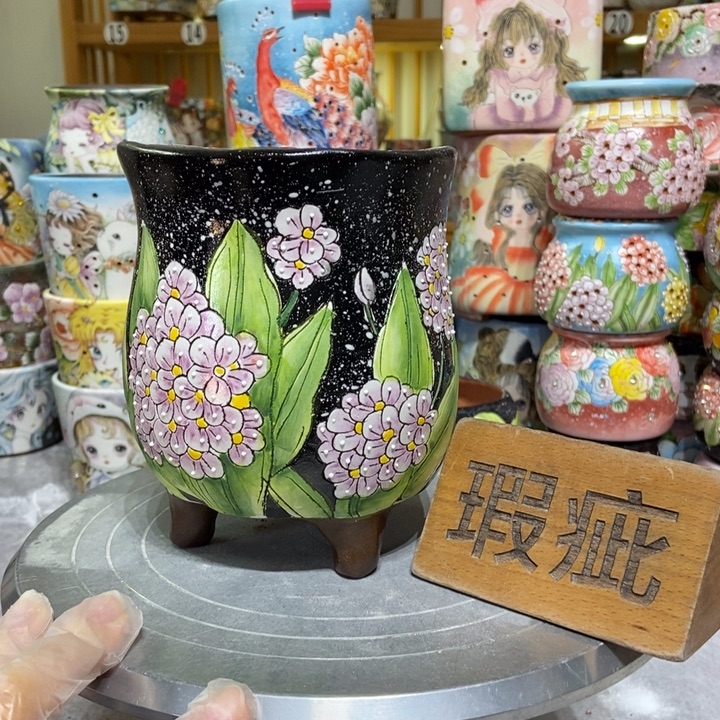 景德镇艺术手绘作品