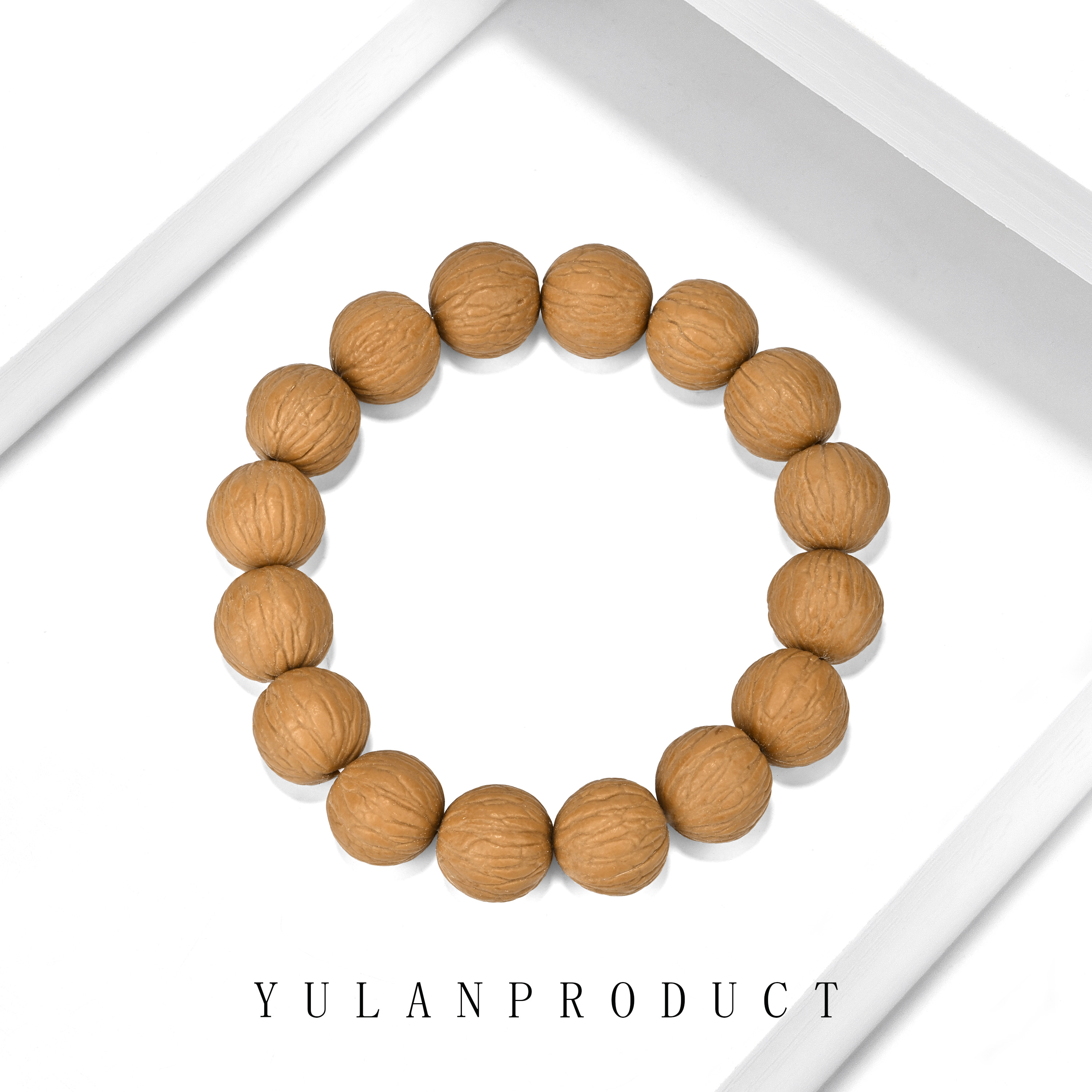 钰澜文玩猴头全品粗筋老树凤羽拉丝细纹原皮原色同轴归圆15mm左右