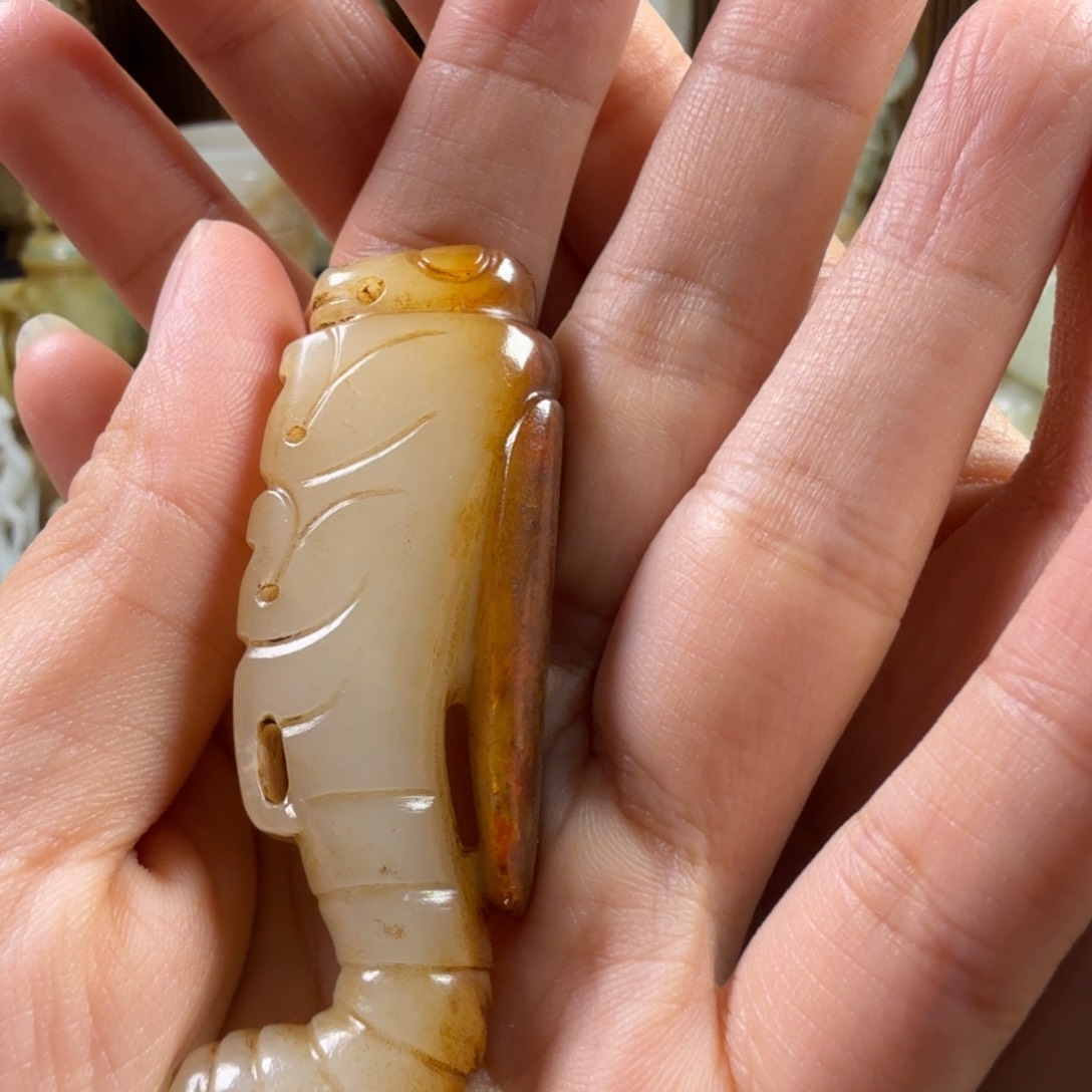 古瓷古玉和田玉手持P**y