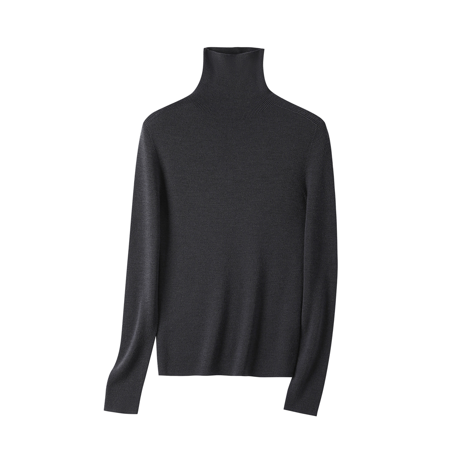 TINGE/贴己贴己岛精一线成衣无缝羊毛衫