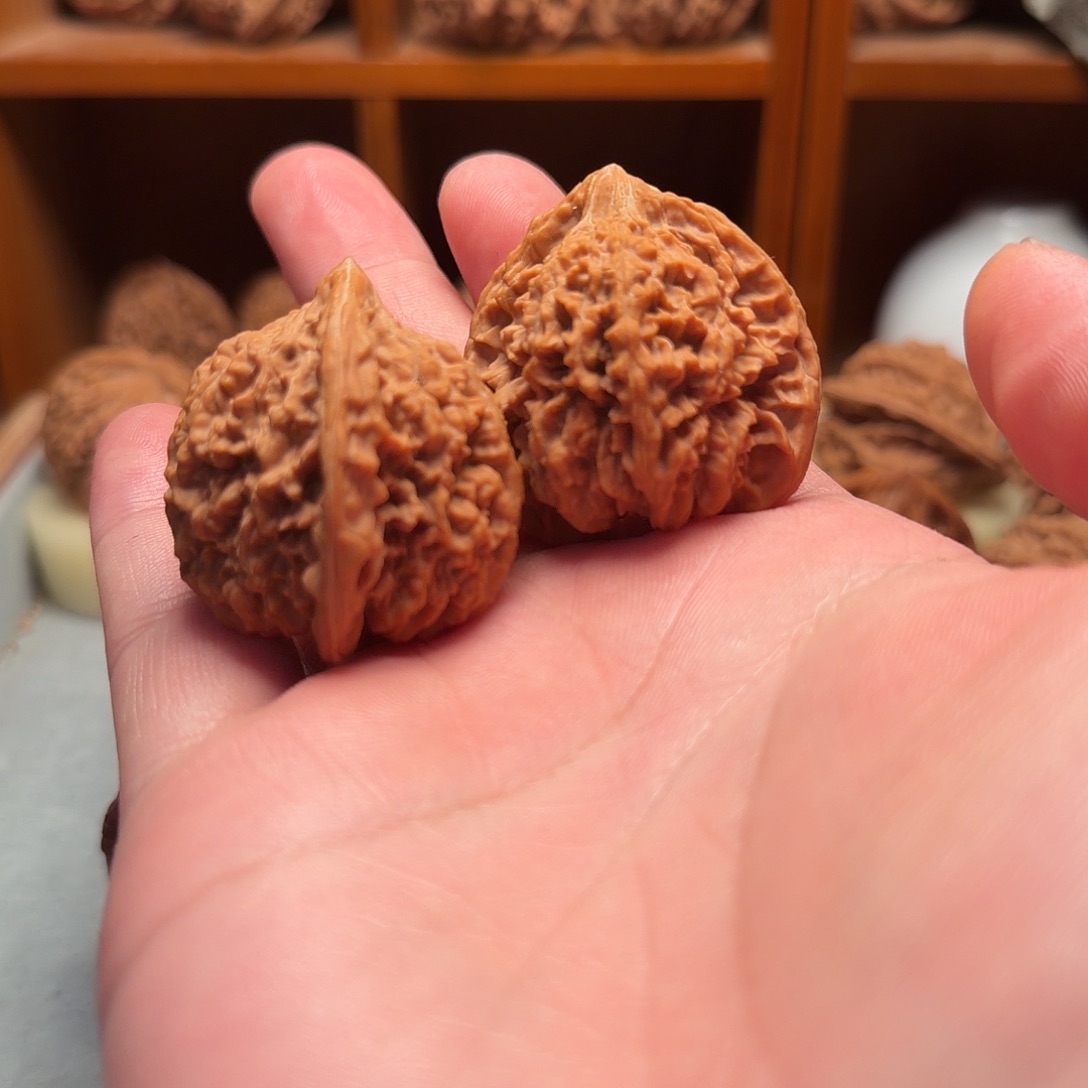 ****n文玩核桃把件山地满天星