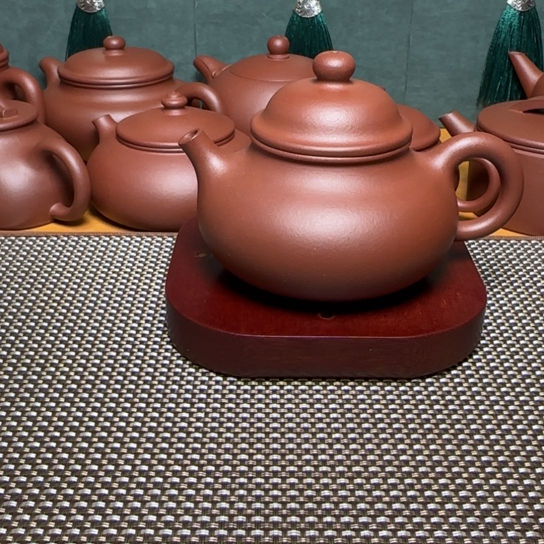 桑***杰茶壶紫砂底槽青容天壶230ml