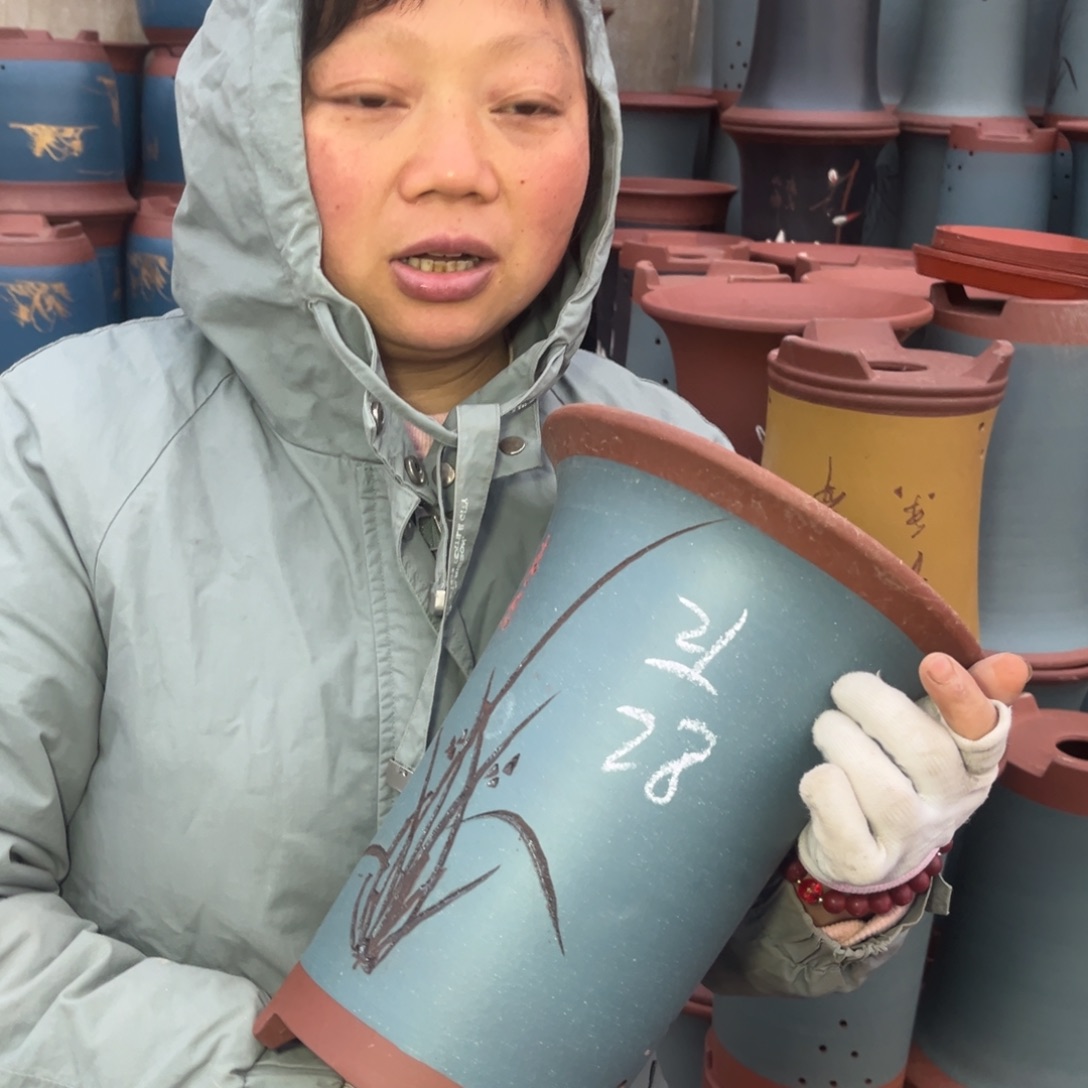 紫砂花盆紫砂花盆124