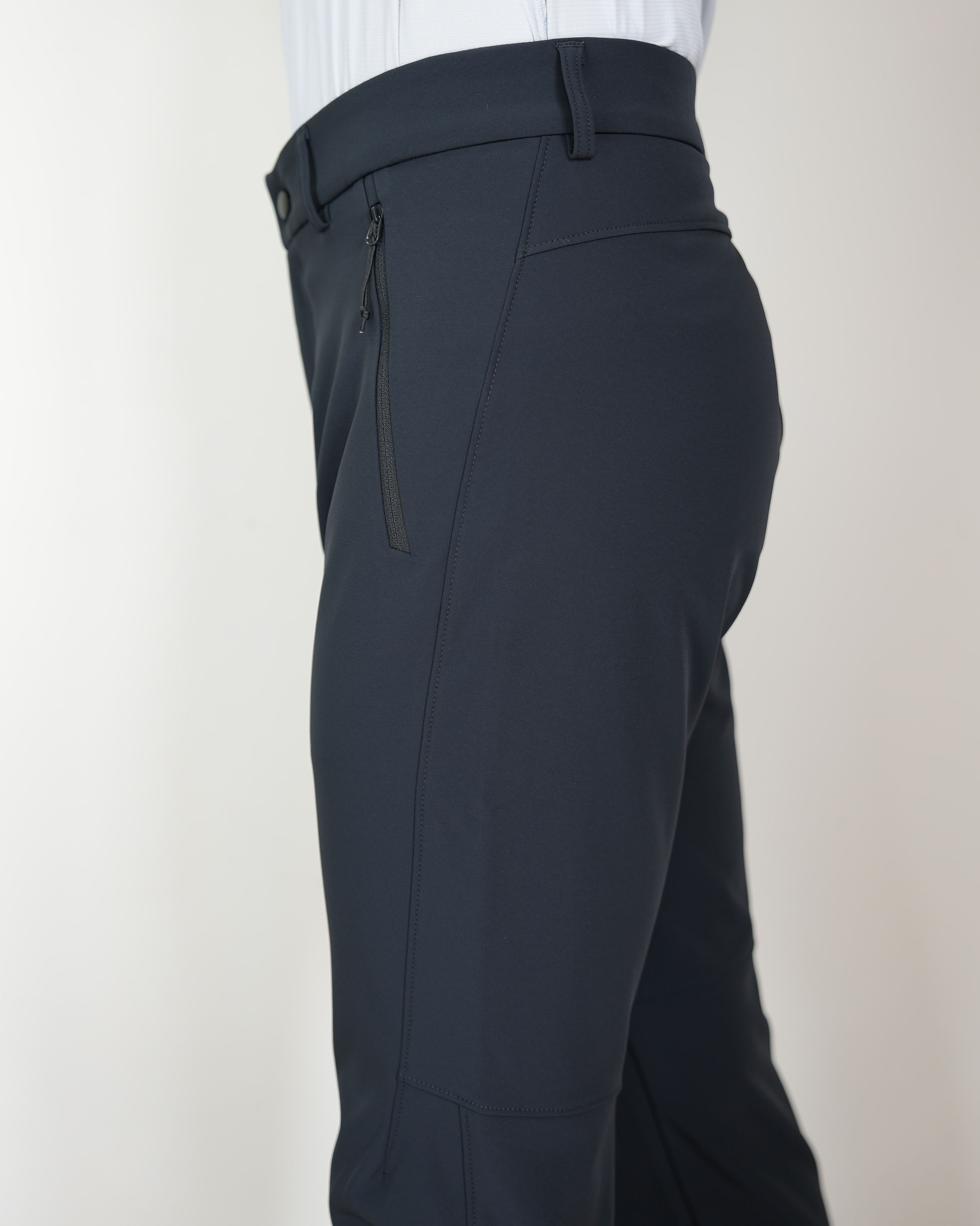 【QQ STUDIO】MAX城市休闲秋冬加绒软壳长裤防风保暖户外运动长裤