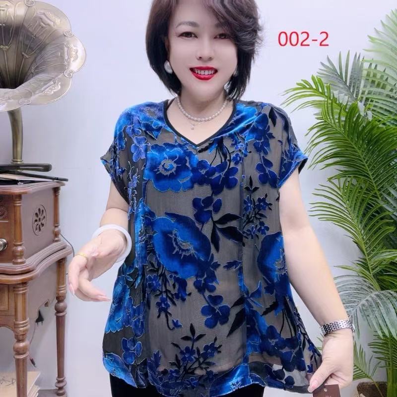 桑蚕丝植绒小衫43A002(-2/-3)