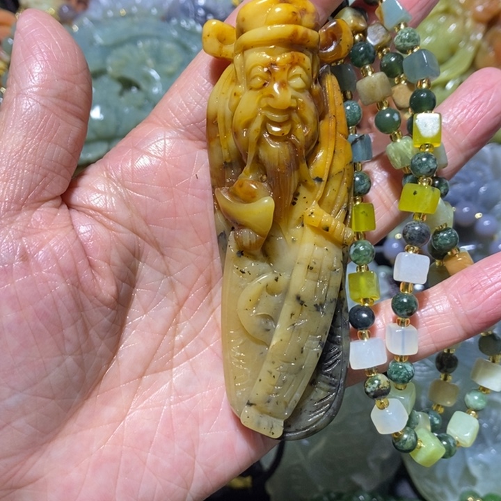 岫玉岫玉吊坠未镶嵌