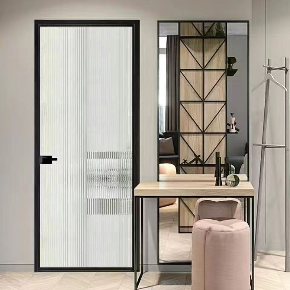 新款卫生间门厨房极窄玻璃门轻奢简约高端大气厂家直销定制包邮