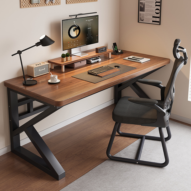 哗禾梧电脑桌电竞办公卧室家用学习桌子出租房简易台式长方形写字