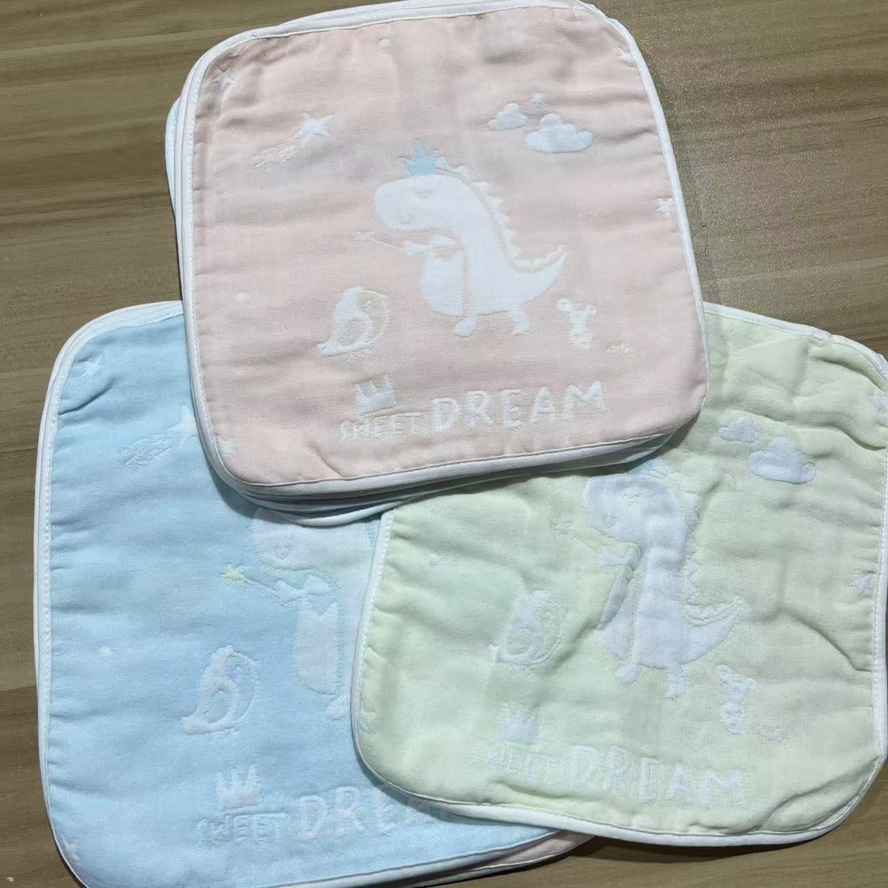 纯棉纱布宝宝毛巾 婴儿可用