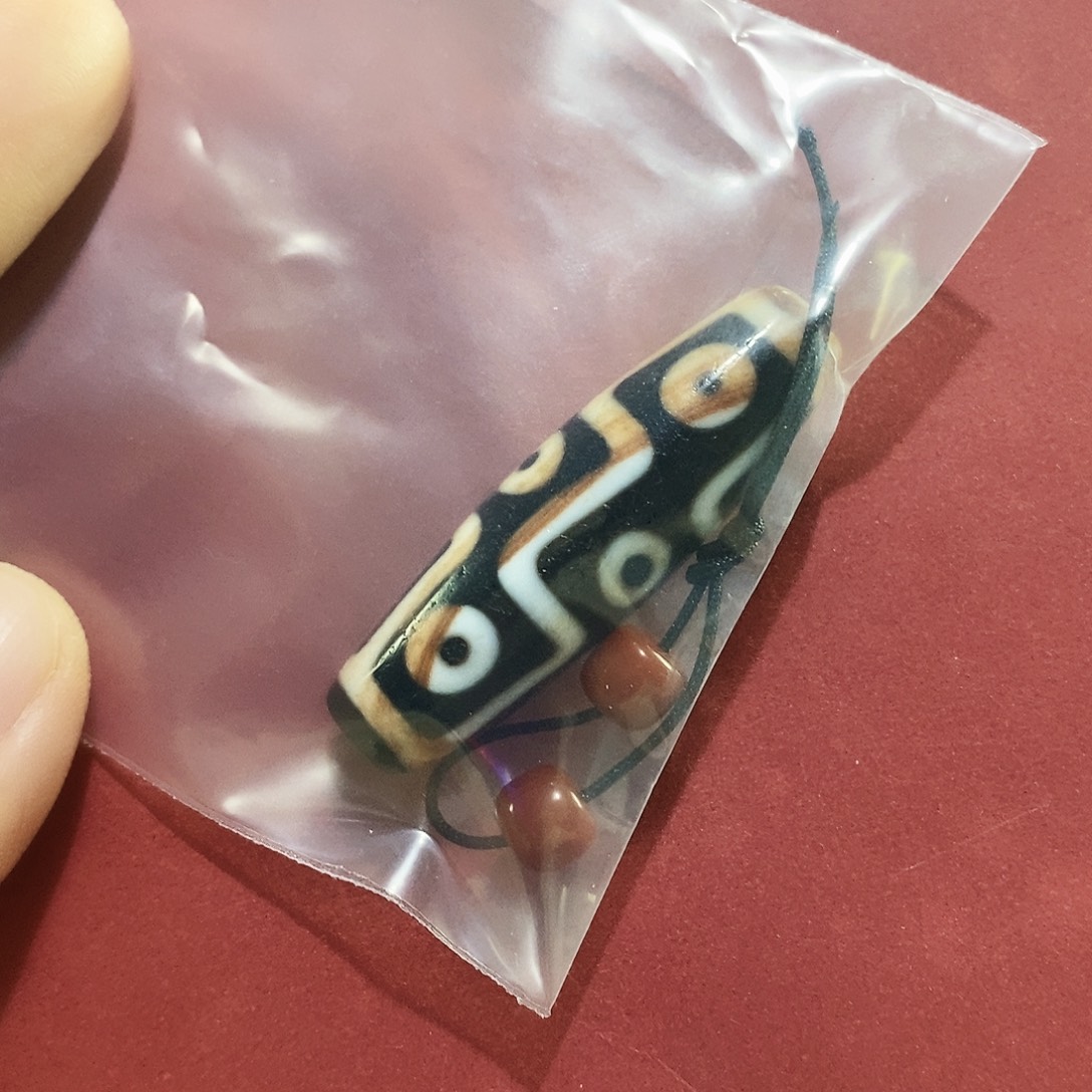 明****玛瑙/玉髓未镶嵌颈饰行运臻品顶料九眼