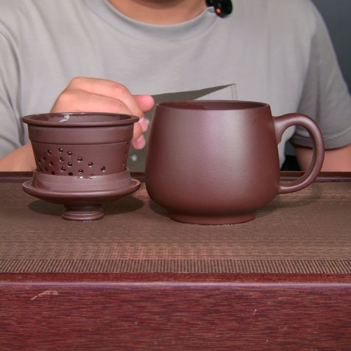 茶杯紫砂高货放漏