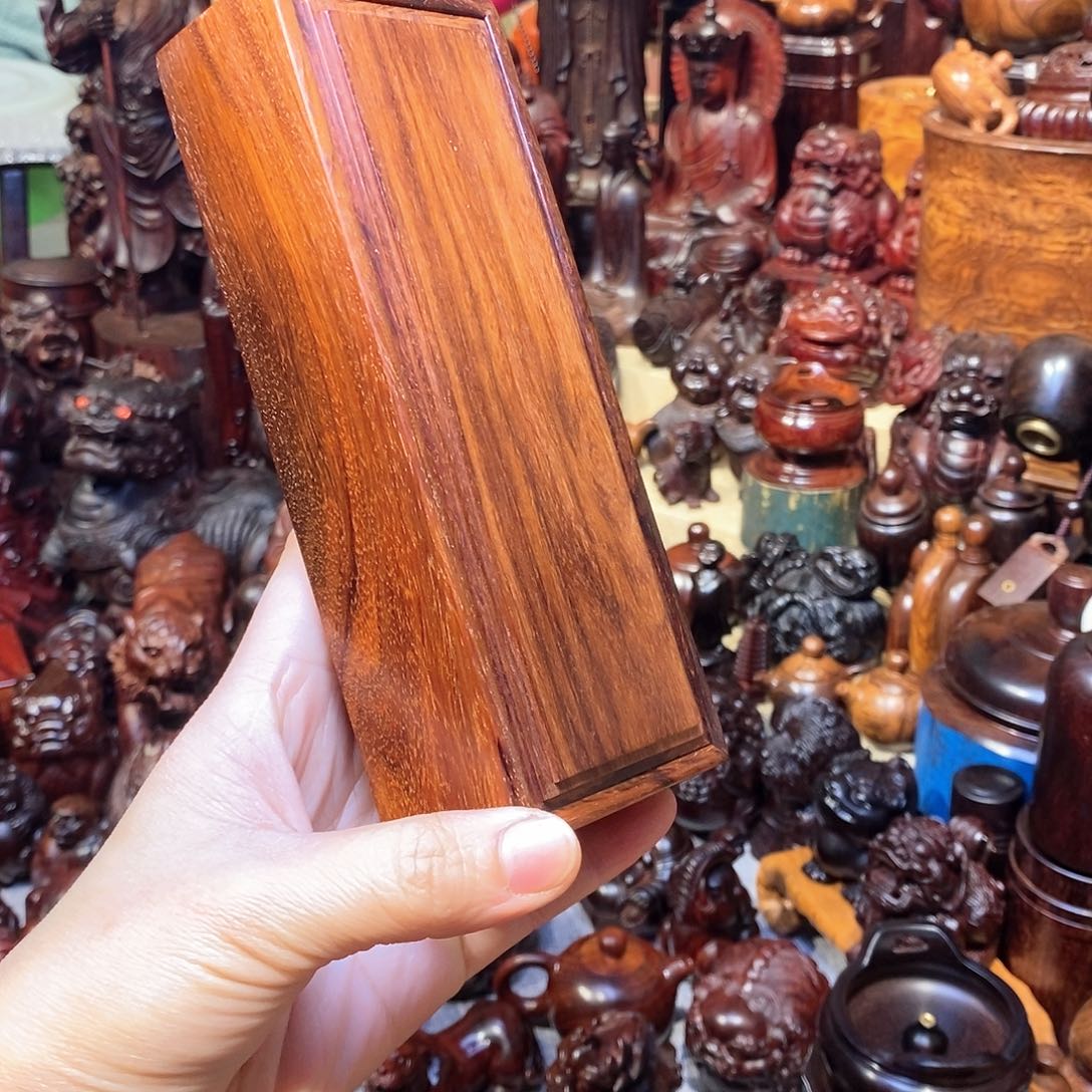 檀香紫檀（小叶紫檀）推拉盒