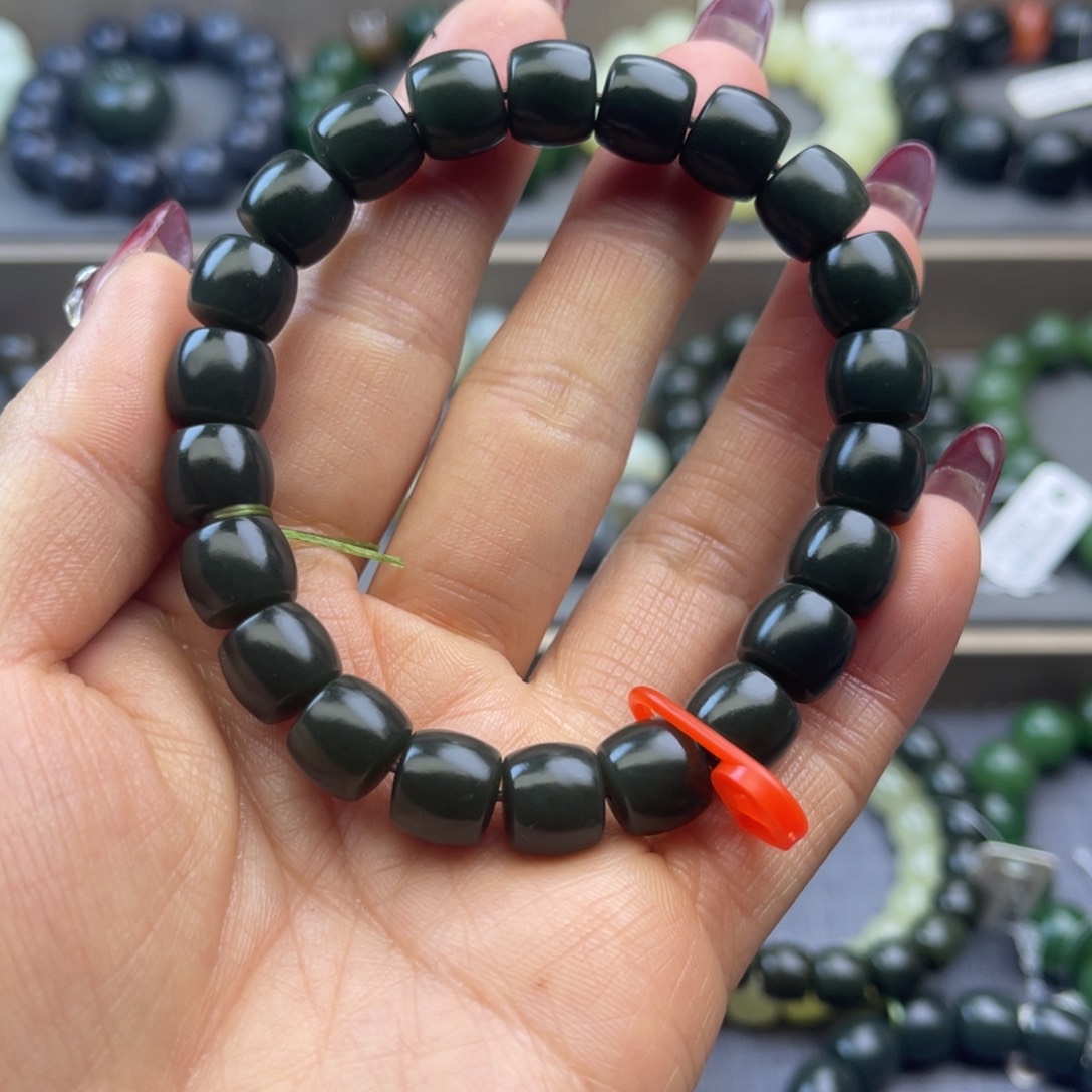 和田玉手链未镶嵌