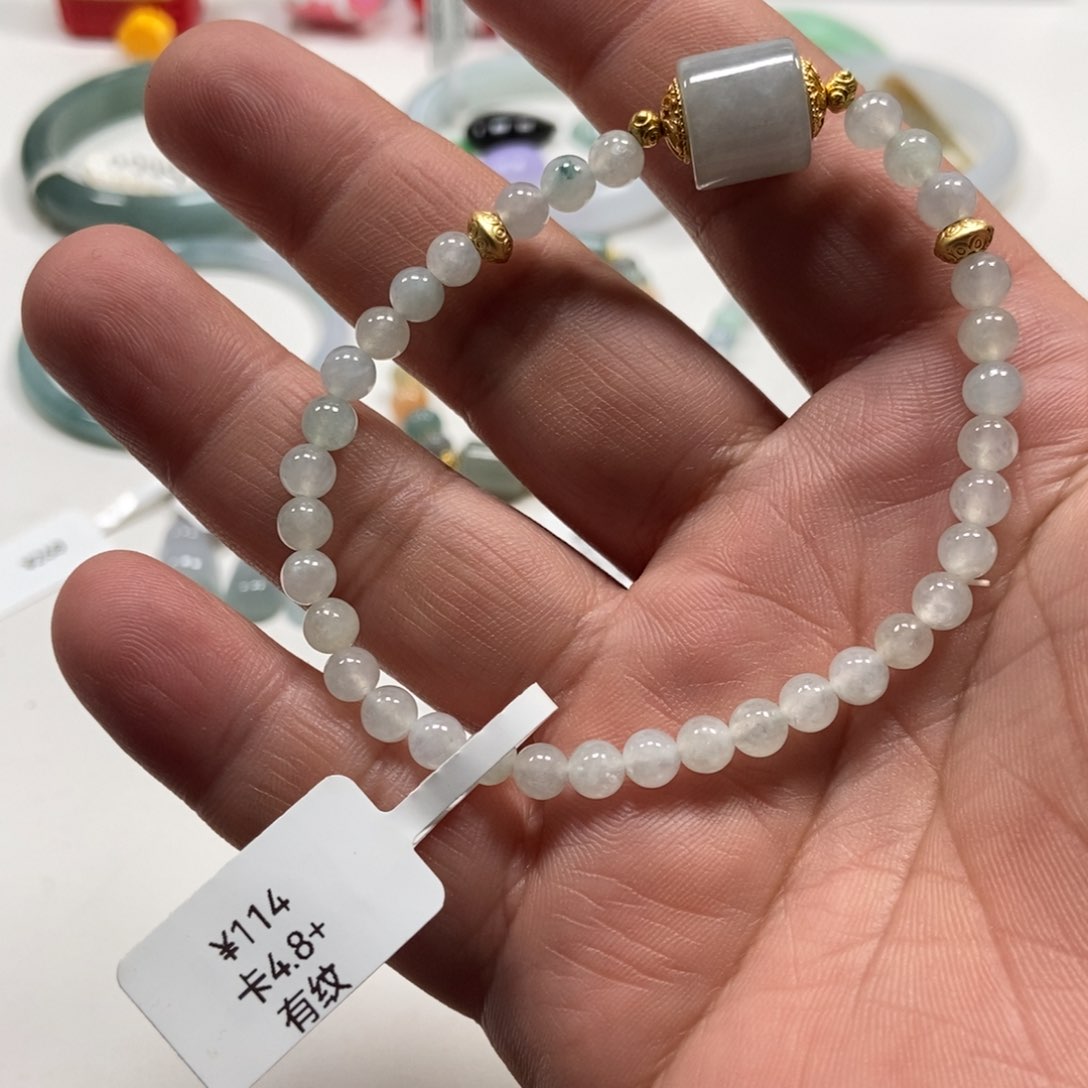 翡翠未镶嵌手镯翡翠