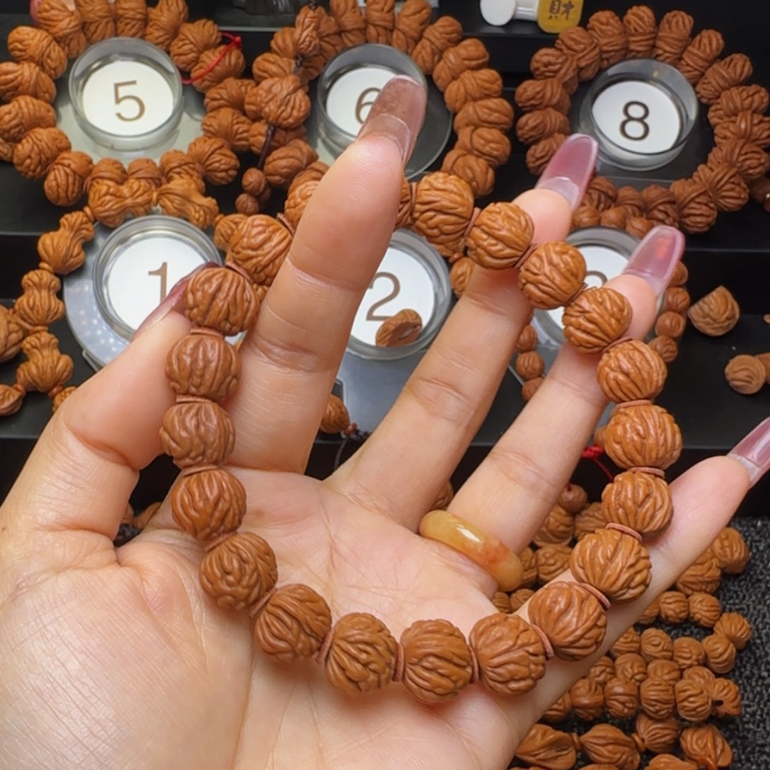 文玩核桃手串小金豆手串