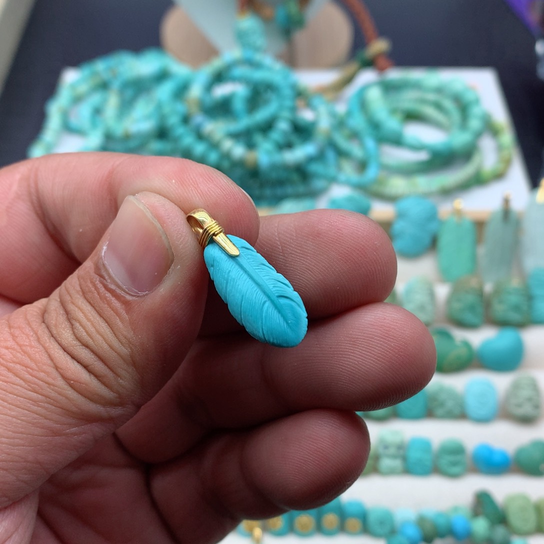 【闪购商品】绿松石珠宝奇石未镶嵌