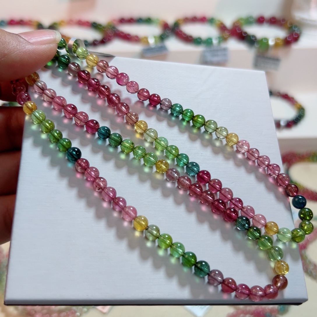 未镶嵌碧玺手链碧玺